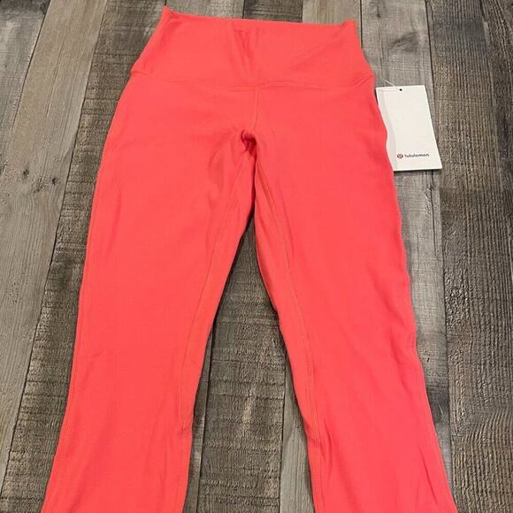 NWT Lululemon Align High-Rise Pant 25" | Pale Raseberry | Size 4 - Picture 2 of 12